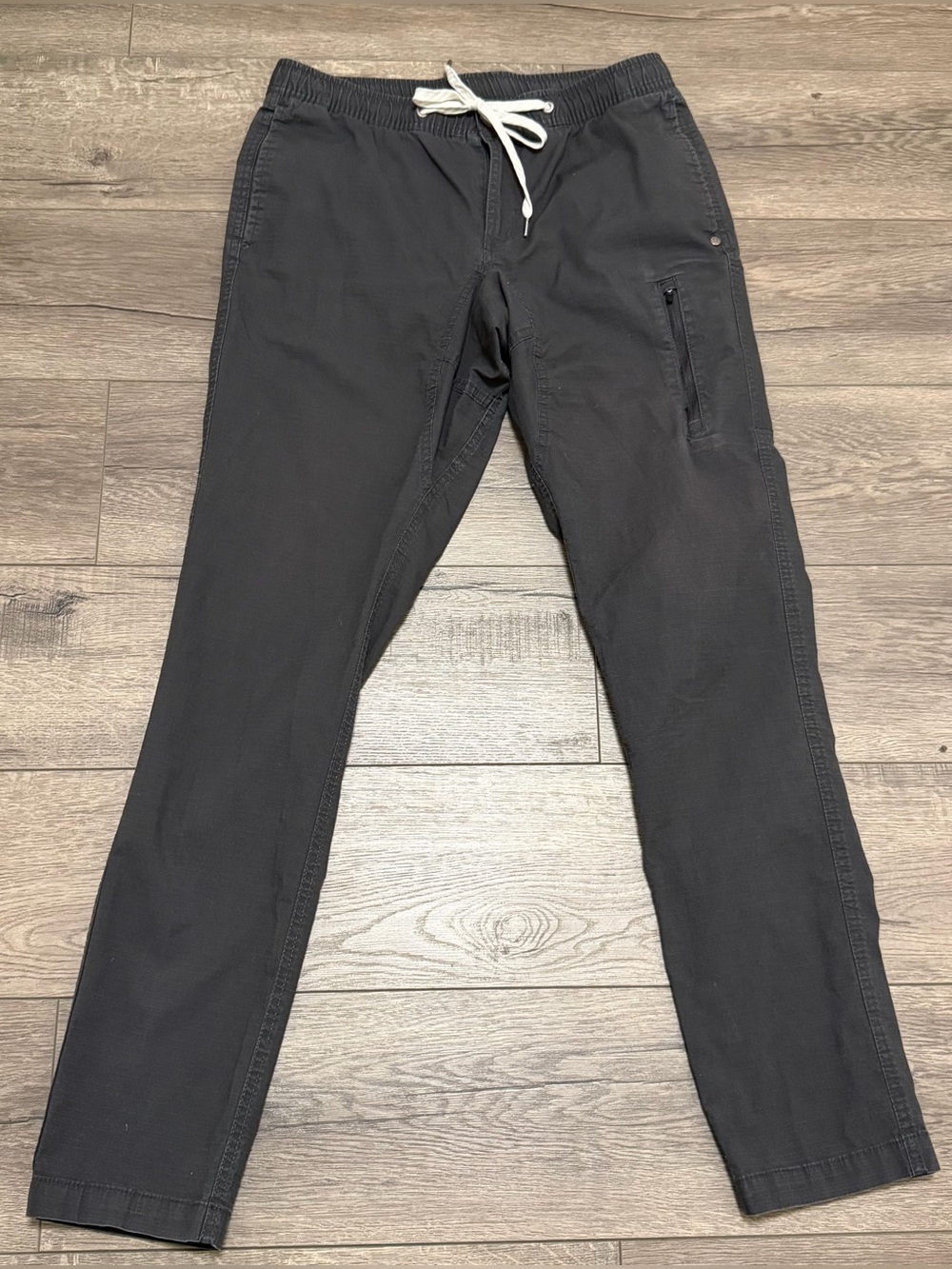 VUORI Men's Ripstop Climber Pants V412 Jogger Slim Fit Charcoal Gray Sz M